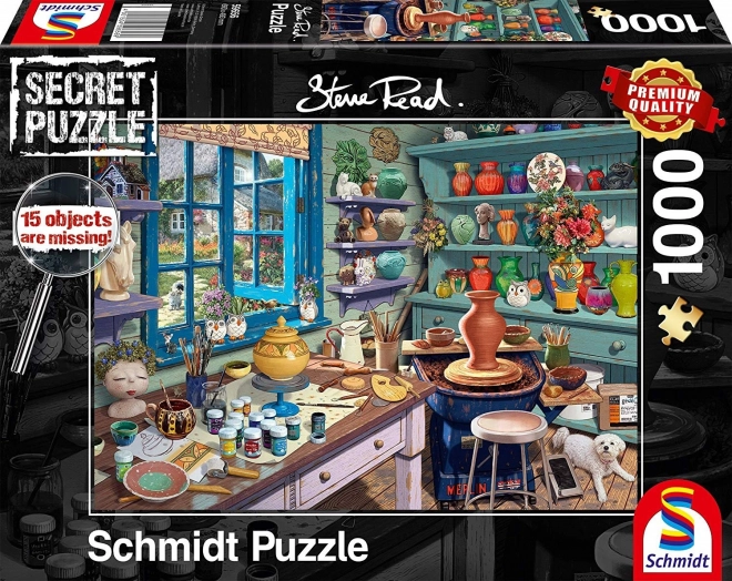 Schmidt Secret Puzzle Keramikwerkstatt 1000 Teile