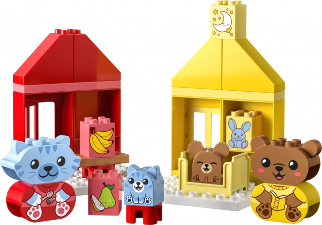 Lego Duplo Tägliche Aktivitäten Essen und Schlafen