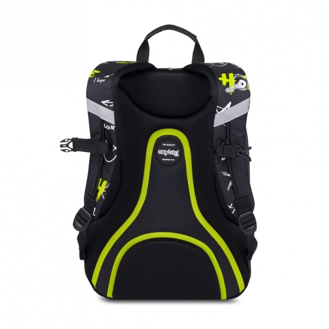 Schulrucksack mit Etui OXY Sport Graffiti
