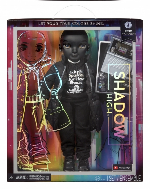 Shadow High Color Shine Puppe - Rexx Mcqueen