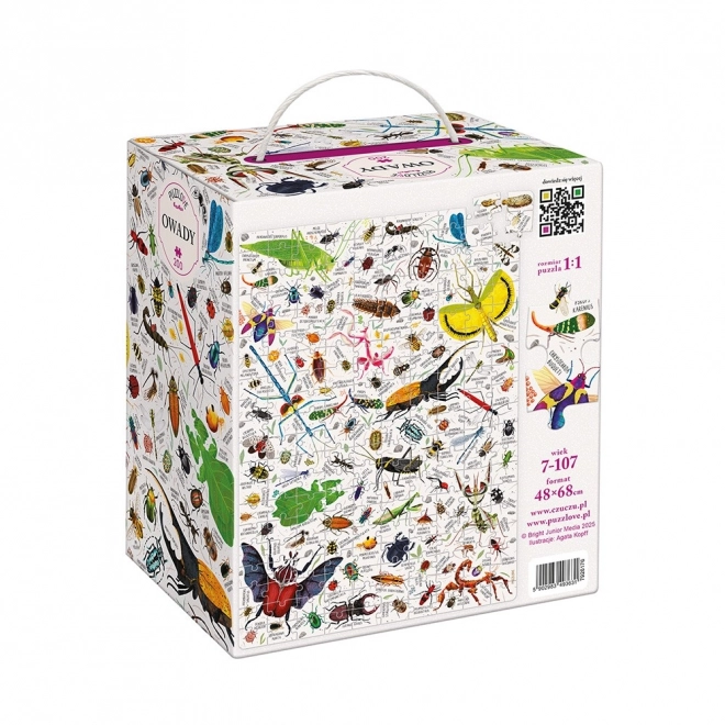 Puzzle Puzzlove Insekten 200 Teile