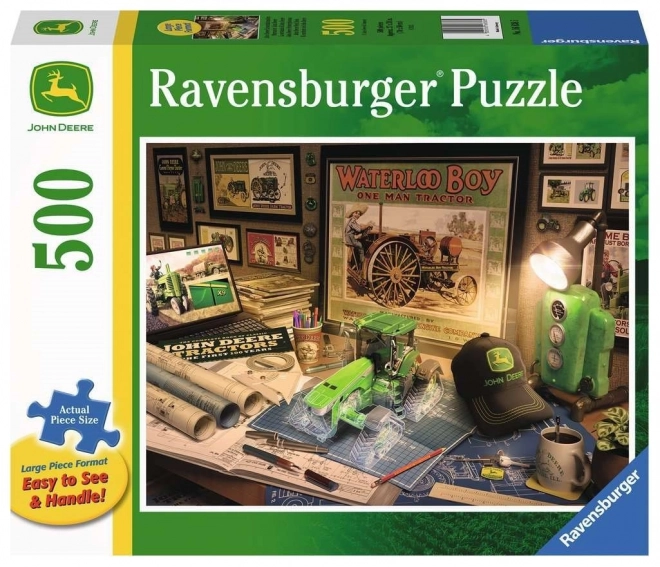 Ravensburger Puzzle John Deere - Arbeitstisch XXL 500 Teile