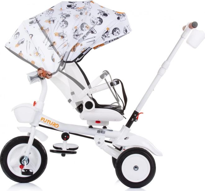 Chipolino Dreirad mit Verdeck Futuro 2-in-1