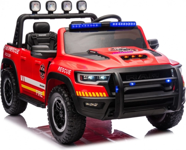 Elektrisches Feuerwehr-RAM-Auto, zweisitzig