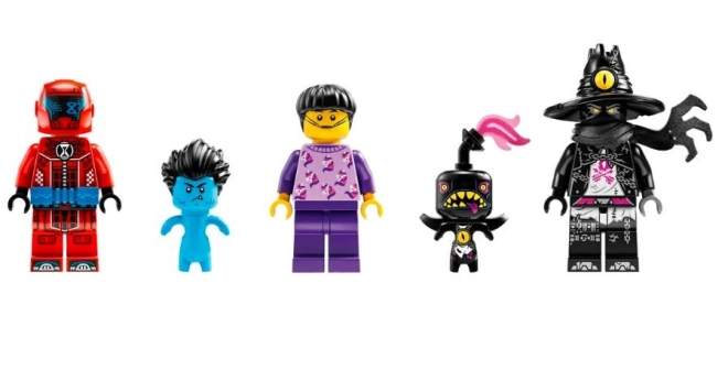 Drei detailreiche Minifiguren
