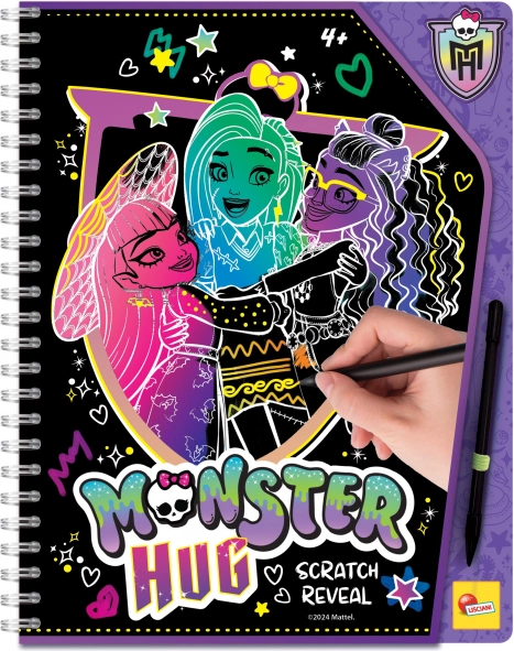 Kratzer-Skizzenbuch Monster High