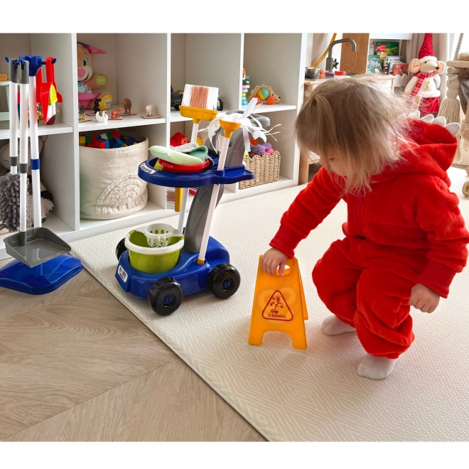 Woopie Putzwagen 3-in-1 Set für Kinder XXL 29-teilig