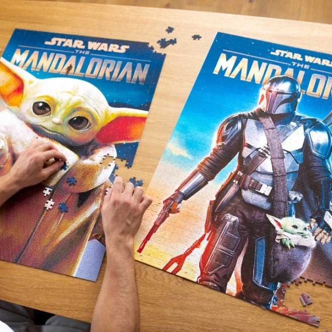 Premium-Puzzle Star Wars: Der Mandalorianer 1000 Teile