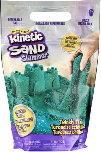 Kinetic Sand blaugrüner glitzernder Sand 0,9 kg