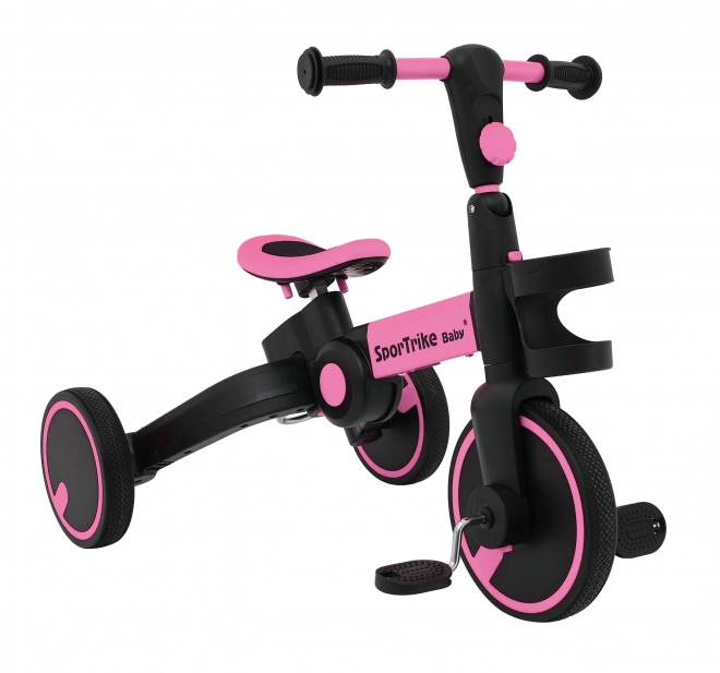 Dreirad Happy Bike 3-in-1 Sportrike Rosa