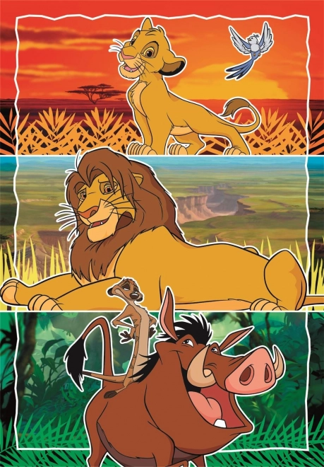 Puzzle Disney Tierfreunde