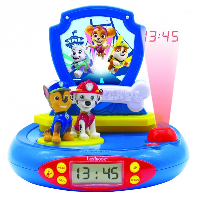 3D-Projektor-Wecker Paw Patrol