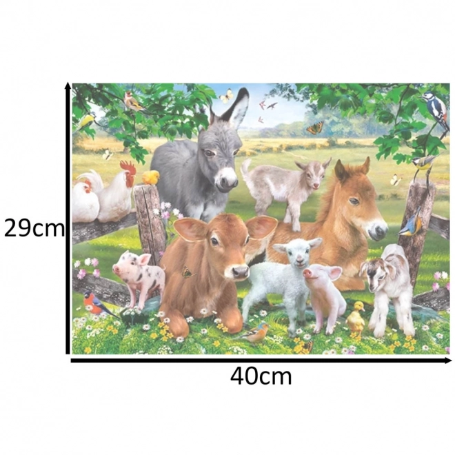 Puzzle Auf Dem Bauernhof 100 Teile