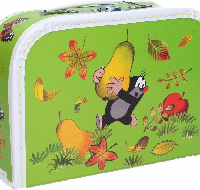 Kinderkoffer KRTEČEK hellgrün 25 cm