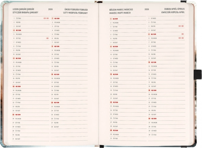 Notique Wochenkalender Japan 2025