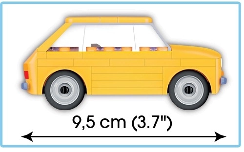 Fiat 126P Bausatz 71 Elemente