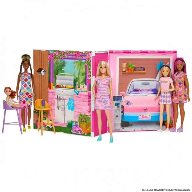 Barbie Kuscheliges Traumhaus Spielset mit Puppe