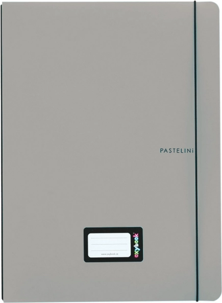 Notizbuch Oxybook A5 40 Blätter Pastelini grau