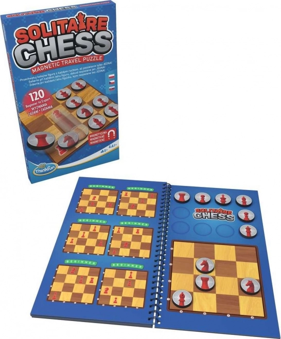 ThinkFun Schach Solitaire Reisespiel