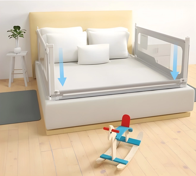 Bettschutzgitter 150 cm für Kinder