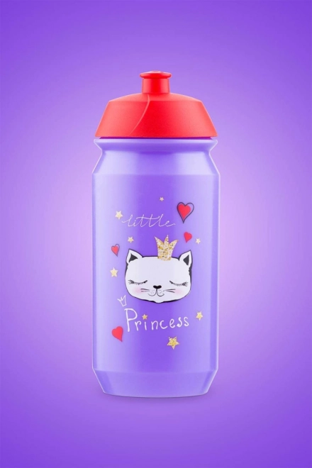Trinkflasche mit Katzenmotiv