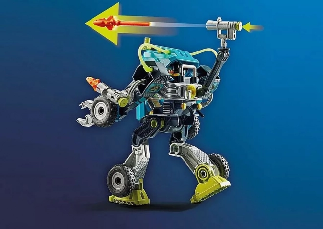 Playmobil Robot gegen Gleiter Set