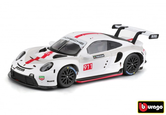 Bburago Porsche 911 RSR Rennwagen Modell