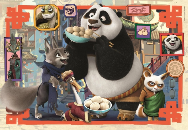 Clementoni Puzzle Kung Fu Panda Maxi 24 Teile