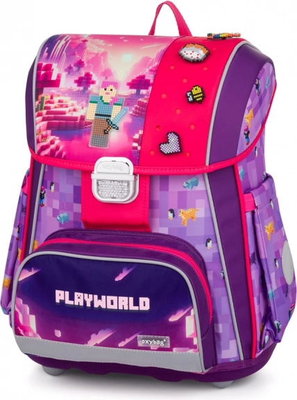 Schulrucksack Premium Playworld Girl