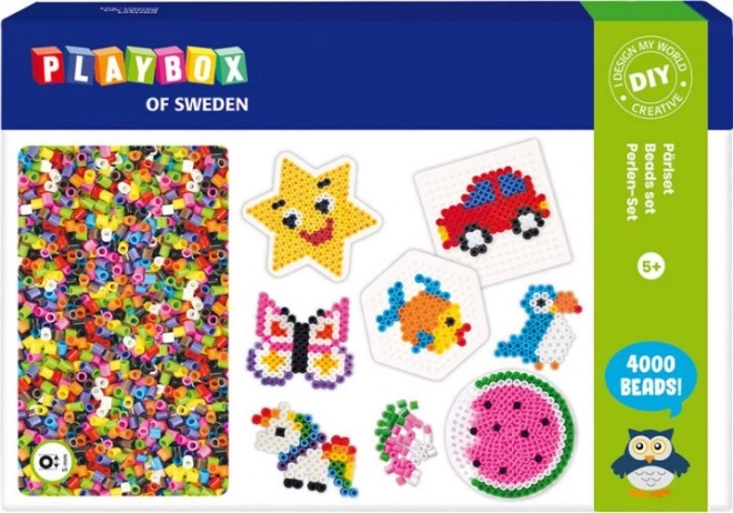 Playbox Bügelperlen Sommer Set 4000 Stück