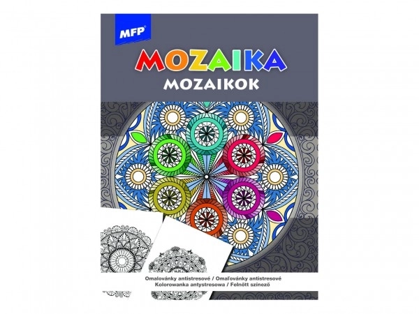 Stressabbau Malbuch Mosaik