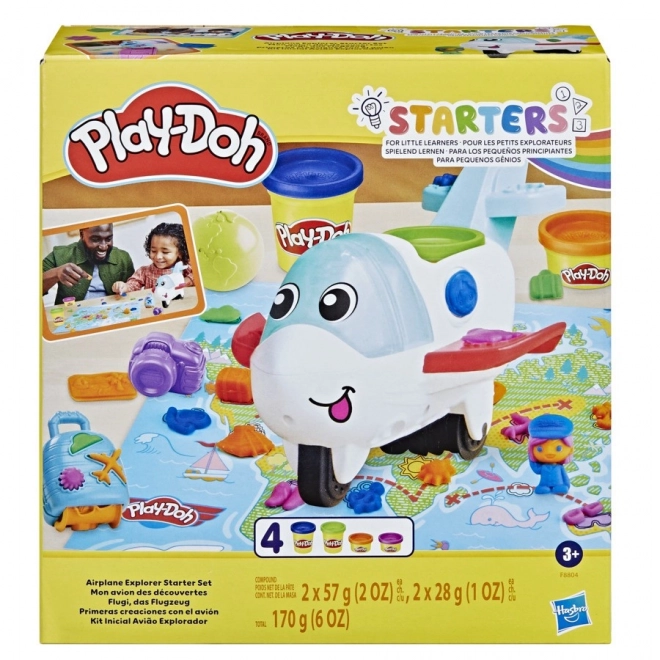 Play-Doh Erkundungsflugzeug Starterset