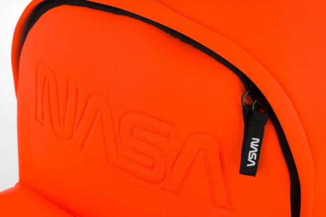 Oranger Neoprenrucksack NASA