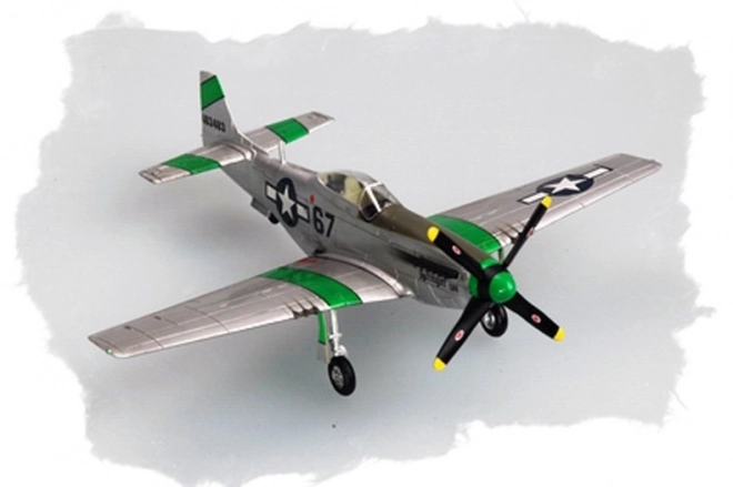 Plastikmodellflugzeug P-51D Mustang IV