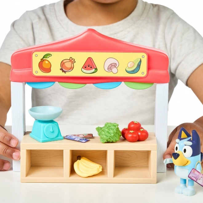 Bluey Mini Figuren Set - Einkaufsmarkt