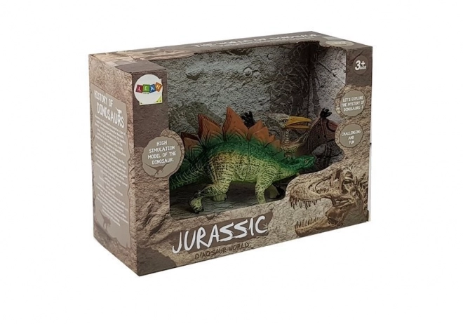 Dinosaurierfiguren Set Stegosaurus, Pteranodon