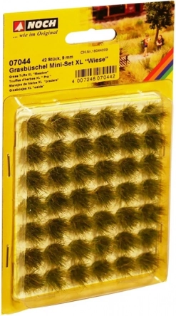 Noch Grasbüschel Wiese XL Mini-Set
