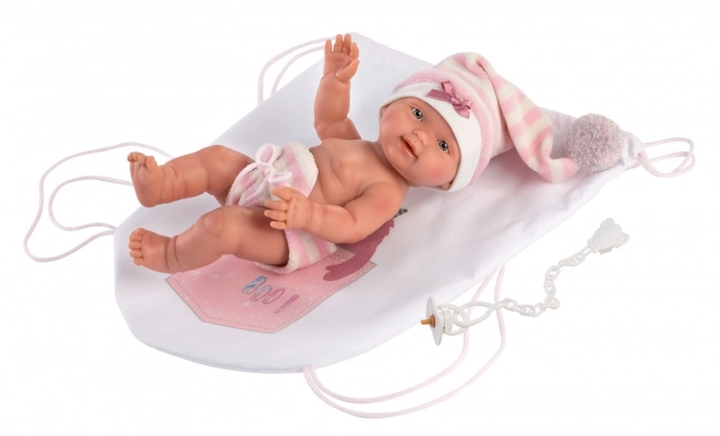 Kleidungsstück für Puppe Baby New Born Größe 26 cm mit Zubehör