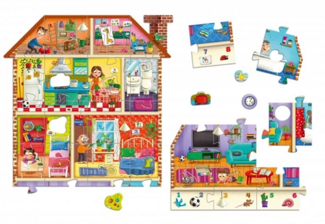 Puzzle Maxi Entdeckungshaus