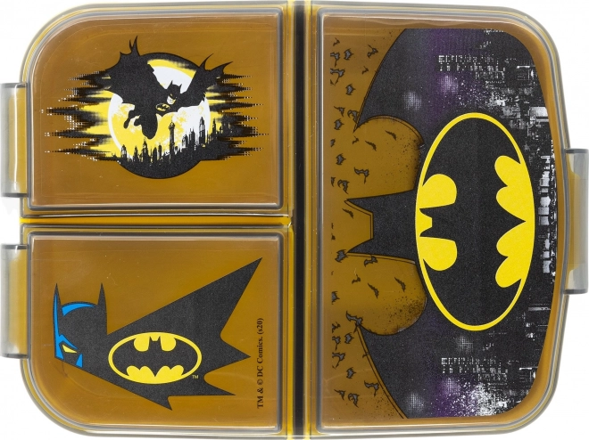 Kinder-Lunchbox Batman Schwarz & Gelb