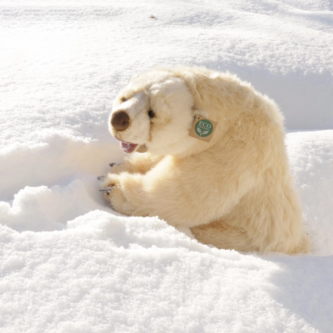 Plüsch-Eisbär 43 cm Ecofreundlich