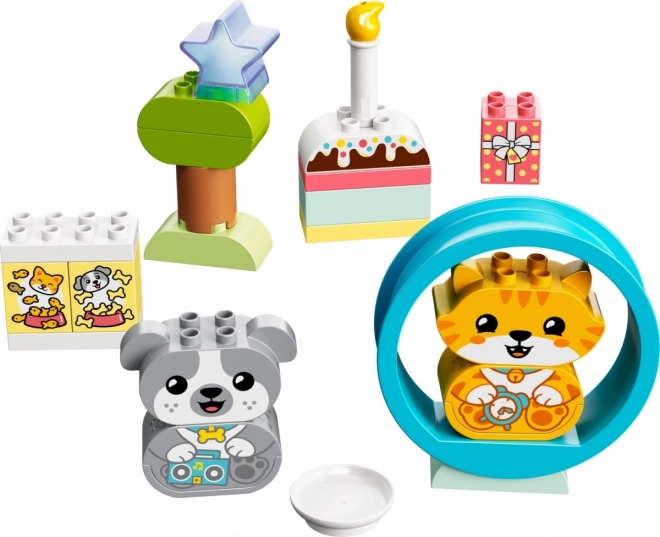 Lego Duplo Mein Erster Welpe und Kätzchen mit Geräuschen