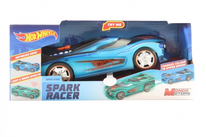 Hot Wheels Spark Racers Spin King Auto mit Batterie