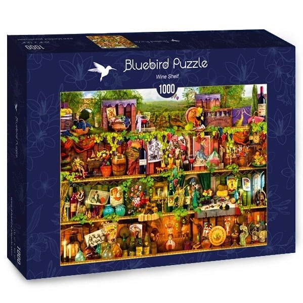 Puzzle Polizei mit Wein 1000 Teile