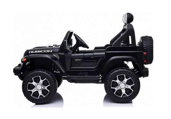 Elektrisches Kinderauto Jeep Rubicon 4x4 Schwarz