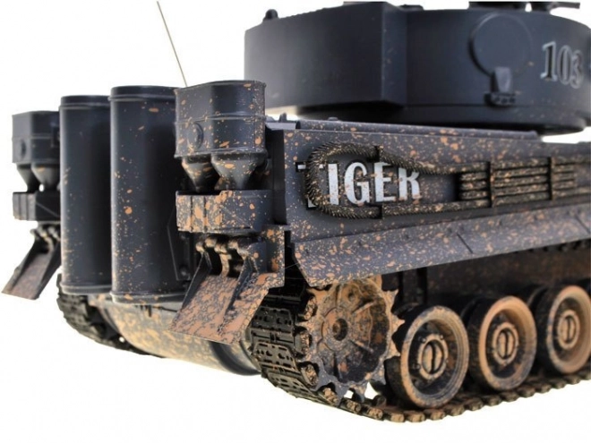 Ferngesteuertes Modell BATTLE TANK TIGER im Maßstab 1/28