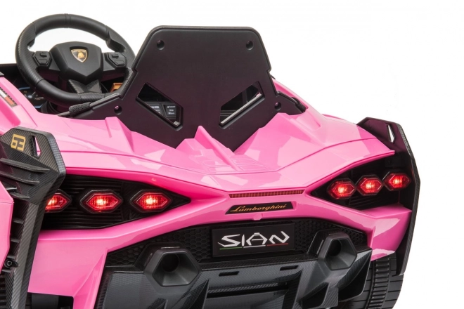 Lamborghini SIAN Kinderauto mit Batterie und Fernbedienung – Rosa