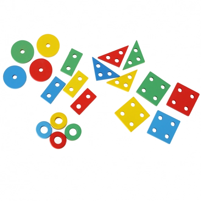 Holzeisenbahn Sortierpuzzle
