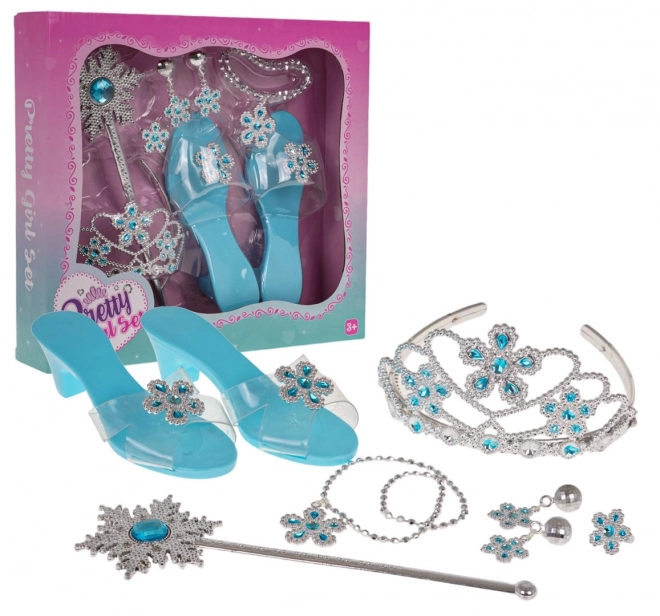 Mega Set für Kleine Prinzessin Blau