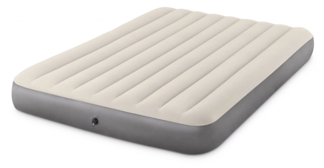 Aufblasbare Velours‑Luftmatratze INTEX 203 × 152 × 25 cm